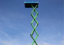 Gumikerekes ollós személyemelők Holland-Lift HL-340 E30 4WDS/N