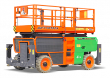 Gumikerekes ollós személyemelők Dingli JCPT1823DCB