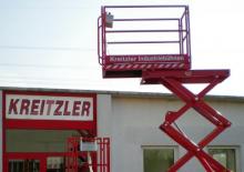 Gumikerekes ollós személyemelők Kreitzler KIB 08/113