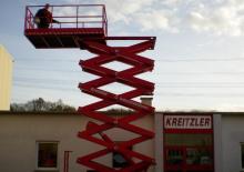 Gumikerekes ollós személyemelők Kreitzler KIB 18/107 GD4WD