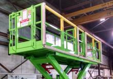 Gumikerekes ollós személyemelők Lift-A-Loft MP19