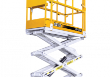 Gumikerekes ollós személyemelők Custom Equipment PS-1430