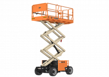Gumikerekes ollós személyemelők JLG RT2669