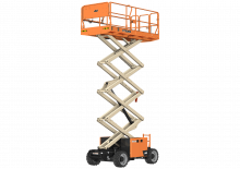 Gumikerekes ollós személyemelők JLG RT3369