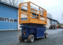 Gumikerekes ollós személyemelők German Standard Lift S 111 D 16 N