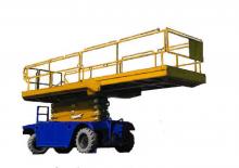 Gumikerekes ollós személyemelők German Standard Lift S 151 E 12