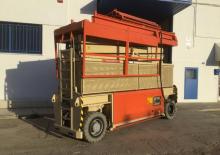Gumikerekes ollós személyemelők German Standard Lift S 238 D 24