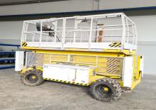 Gumikerekes ollós személyemelők AIRO SF 1200 D