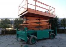 Gumikerekes ollós személyemelők Liftlux SL 140-24