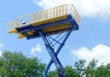 Gumikerekes ollós személyemelők Lift-A-Loft SPX31