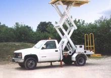 Gumikerekes ollós személyemelők Lift-A-Loft TMP-25 