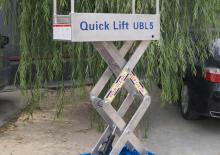 Gumikerekes ollós személyemelők AHI UBL5