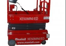 Gumikerekes ollós személyemelők Mantall XE50MINI