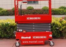Gumikerekes ollós személyemelők Mantall XEM60MINI