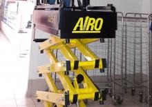 Gumikerekes ollós személyemelők AIRO XP5 E DUAL