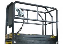 Gumikerekes ollós személyemelők AIRO XS8 E Light