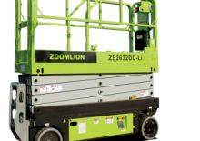 Gumikerekes ollós személyemelők Zoomlion ZS2632DC-Li