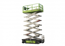 Gumikerekes ollós személyemelők Zoomlion ZS4045DC-Li