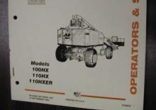Gumikerekes töretőgémes munkaállványok JLG 100 HX