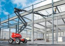 Gumikerekes töretőgémes munkaállványok Manitou 200 ATJ-X