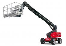 Gumikerekes töretőgémes munkaállványok Manitou 280 TJ-X