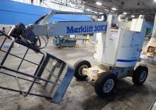 Gumikerekes töretőgémes munkaállványok Marklift 30 KBN-II