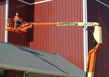 Gumikerekes töretőgémes munkaállványok JLG 600AJ