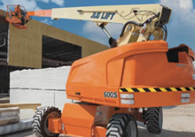 Gumikerekes töretőgémes munkaállványok JLG 600S