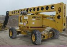 Gumikerekes töretőgémes munkaállványok Grove-Manlift AMZ 68 XT