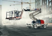 Gumikerekes töretőgémes munkaállványok Dino Lift Dino 220XSE