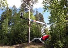 Gumikerekes töretőgémes munkaállványok Dino Lift Dino 265RXT