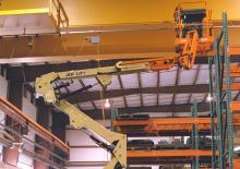 Gumikerekes töretőgémes munkaállványok JLG E400AN