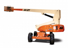 Gumikerekes töretőgémes munkaállványok JLG E600J