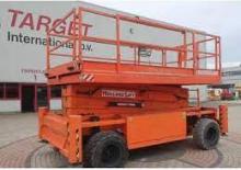 Gumikerekes töretőgémes munkaállványok German Standard Lift GT 135 E 18