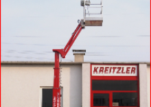 Gumikerekes töretőgémes munkaállványok Kreitzler KIB 08/080 GT