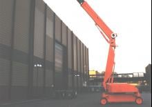 Gumikerekes töretőgémes munkaállványok Kreitzler KIB 25/390 GT