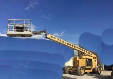 Gumikerekes töretőgémes munkaállványok Grove-Manlift MZ 46 C