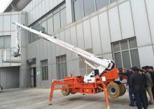 Gumikerekes töretőgémes munkaállványok Easy Lift R300WHY 