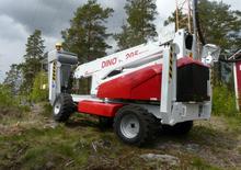 Gumikerekes töretőgémes munkaállványok Dino Lift Rhino 205 RXT