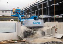 Gumikerekes töretőgémes munkaállványok Genie S-40 XC