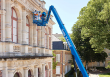 Gumikerekes töretőgémes munkaállványok Genie S-60 DC