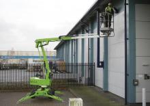 Gumikerekes töretőgémes munkaállványok Niftylift SD120T