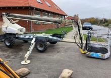 Gumikerekes töretőgémes munkaállványok Scanlift SL 185 D