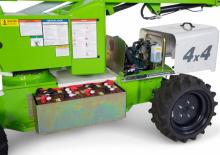 Gumikerekes töretőgémes munkaállványok Niftylift SP34 4x4
