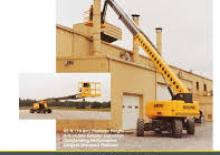 Gumikerekes töretőgémes munkaállványok Grove-Manlift T 65 J