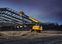 Gumikerekes töretőgémes munkaállványok JCB T65D