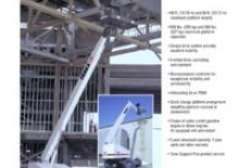 Gumikerekes töretőgémes munkaállványok Terex Aerials TB 66