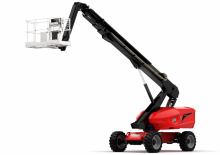 Gumikerekes töretőgémes munkaállványok Manitou TJ65 