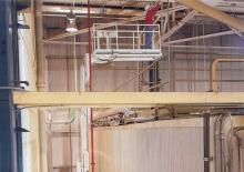 Gumikerekes vertikális emelésű munkaállványok Lift-A-Loft MCL30.05 