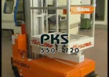 Gumikerekes vertikális emelésű munkaállványok Faraone PKS 550 I